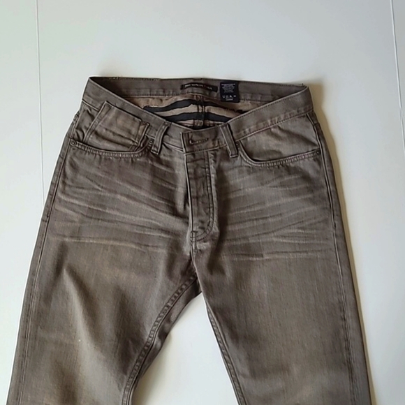 John Varvatos Button Men's Fly Jeans 32RG - Picture 3 of 5